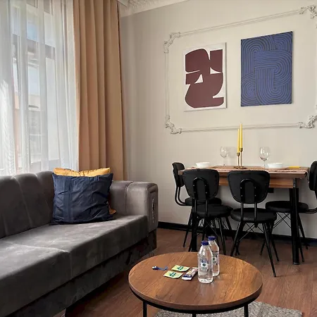 アパート Luxury 1br • Turkish Bath • Walk To Galata *